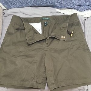 Ralph Lauren Olive Green Shorts